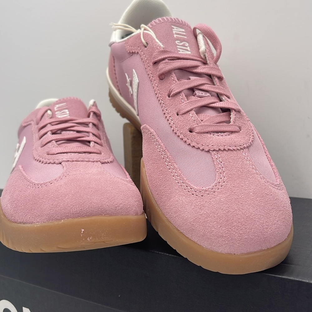 Converse Men’s RUN STAR TRAINER OX LOTUS PINK/EGRET/WHITE A13362C Sneakers - Picture 6 of 16